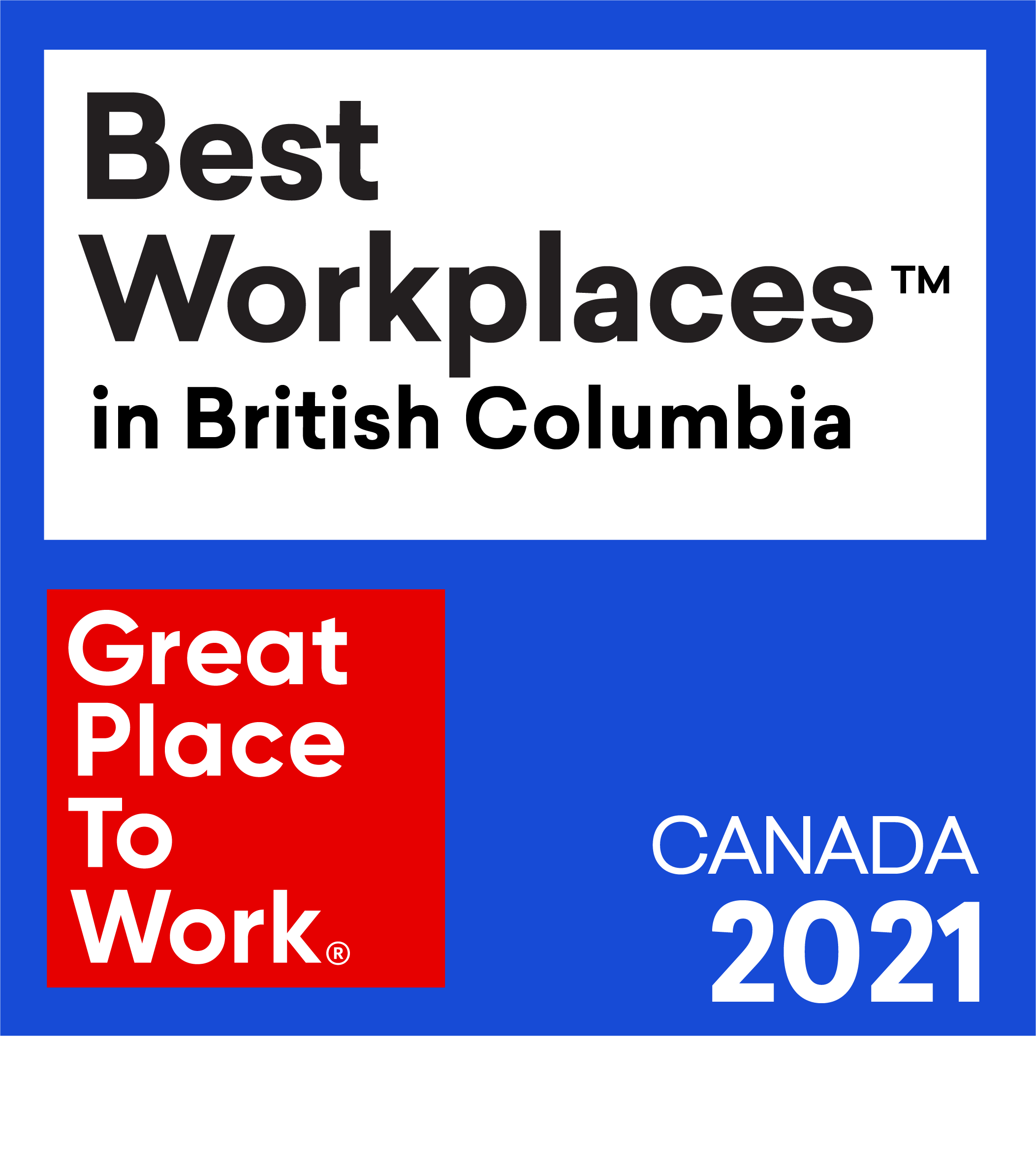 Best Workplaces in British Columbia 2021 Great Place To Work® Canada